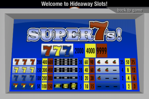 Hideaway Slots screenshot 3