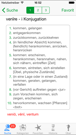 How to cancel & delete Smaragduplus - Latein Deutsch Wörterbuch from iphone & ipad 3