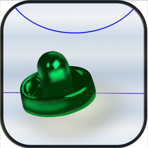 Air Hockey - Flat icon