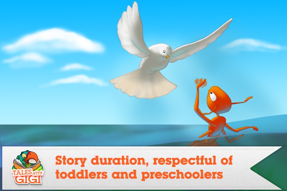 The Ant And The Dove - Narrated classic fairy tales and stories for children screenshot 2