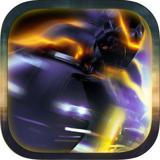 Amazing Spaceship Neon Bike Racer Z icon