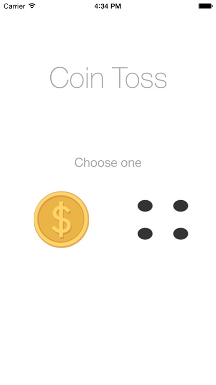 Odds: Coin Toss & Dice Roller For Apple Watch - Heads or Tails Coin Flipping & Dice Roll