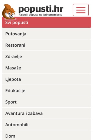Popusti.hr screenshot 2