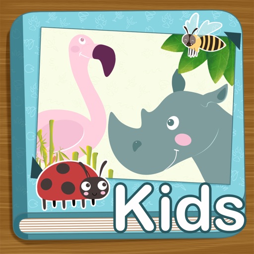 Animals Picture Book: Kids first words and Games For Kids Icon