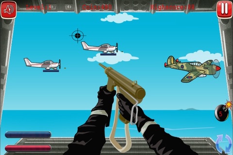 A Storm Raider Attack FREE - Sky Jet Fighter Defense screenshot 4