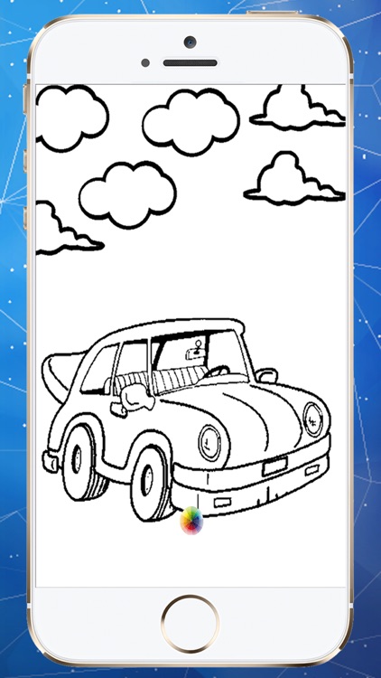 Coloring Book Vehicles