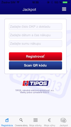 TIPOS - Národná bločková lotéria(圖1)-速報App