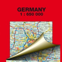 Deutschland. Straßenkarte apk