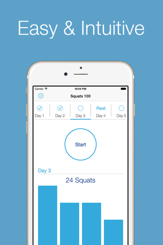 Squats 100 - 30 days workout challenge screenshot 3