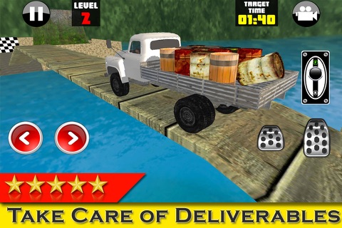 Trucker Transporter Parking 3D screenshot 3