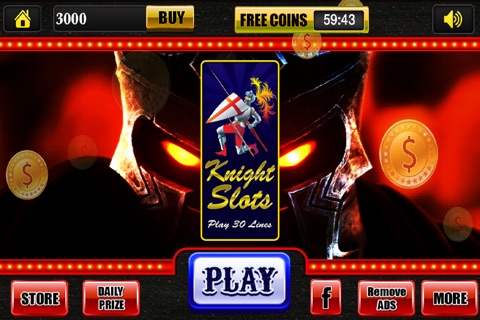 Awesome Knights Slots Games HD  - Play Lucky Casino Slot Machines Pro screenshot 3