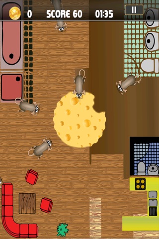 A Restaurant Mouse Race Tap Hunter Free screenshot 3