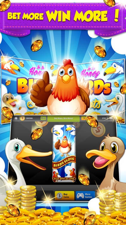 Yo Yo Honey Birds Slots - 777 Las Vegas Style Slot Machine