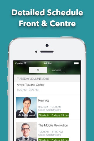 ConferenceDay ~ Mobile apps for conferences and events screenshot 2