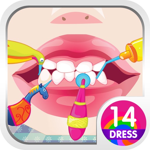 Baby Princess Dentist Icon