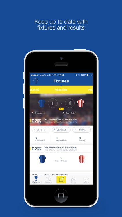 Fan App for AFC Wimbledon