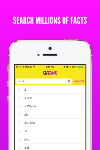 FactChat: make and share gifs from millions of facts screenshot 3