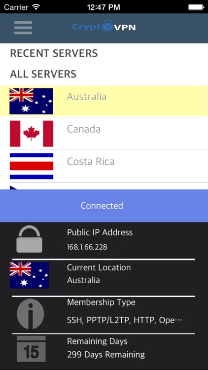 CryptoVPN Free VPN screenshot-4