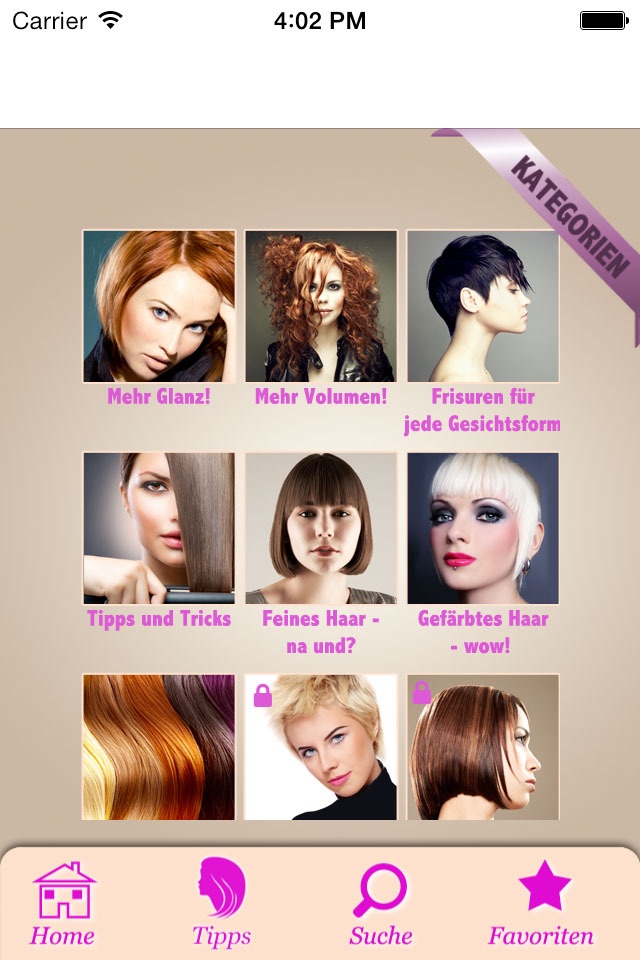 Schöne Haare - Tipps für Frisuren, Styling, Mode und Pflege screenshot 2