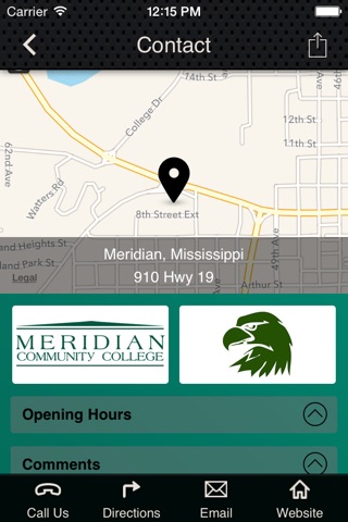 Meridian Community College screenshot 2