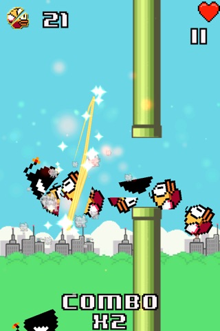 Flappy Slice screenshot 4