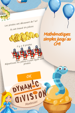 Montessori MatheMAGICs: Dynamic Division Lite - Educational Math Game for Kids - 2nd grade screenshot 3