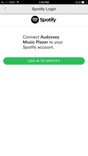 ‎Audyssey Music Player Screenshot