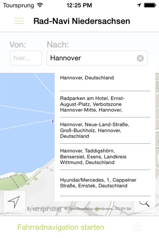 Rad-Navi Niedersachsen screenshot 2