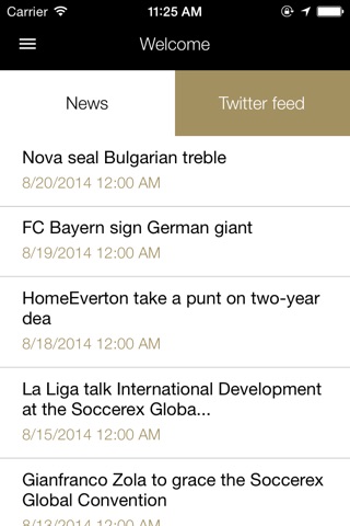 Soccerex screenshot 2