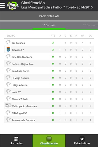 Soliss Fútbol 7 screenshot 3