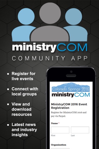 MinistryCOM Community screenshot 2