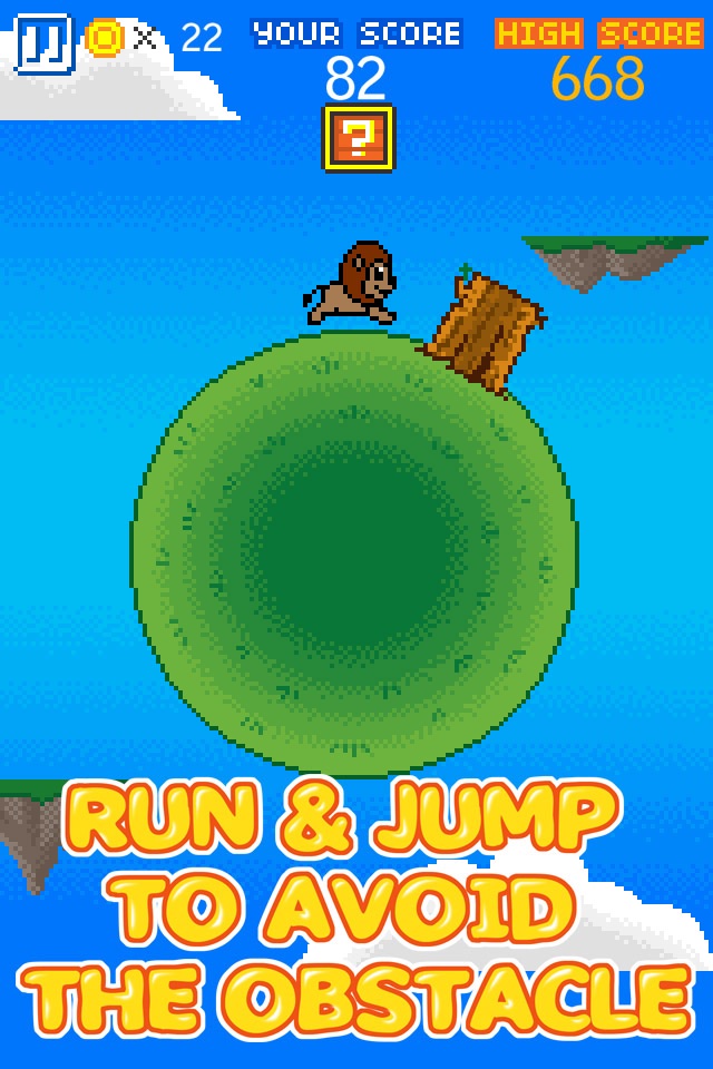Tiny Planet ・Animal Arcade hopper Endless Jump Shift screenshot 2