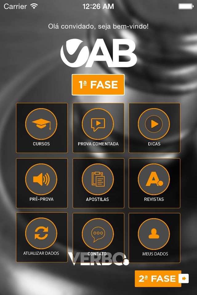 OAB Verbo screenshot 2