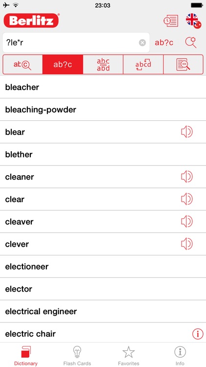 Turkish - English Berlitz Standard Dictionary screenshot-3