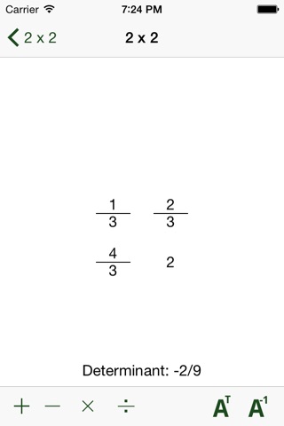 Matrix Calculator 2 screenshot 2