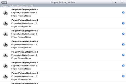 Finger Picking Guitar screenshot 2