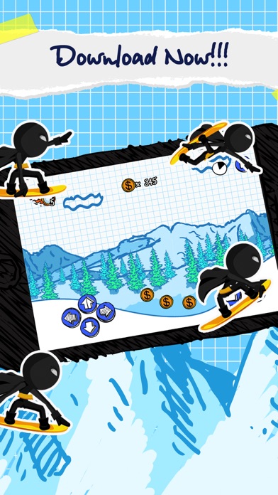 How to cancel & delete Amazing Stickman Snowboard from iphone & ipad 4