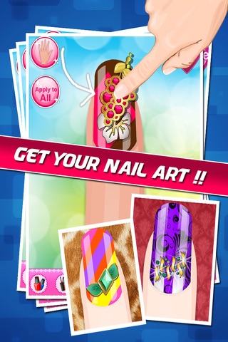 Nail Salon Girls - Makeup, Makeover, spa, Dressup Games screenshot 3