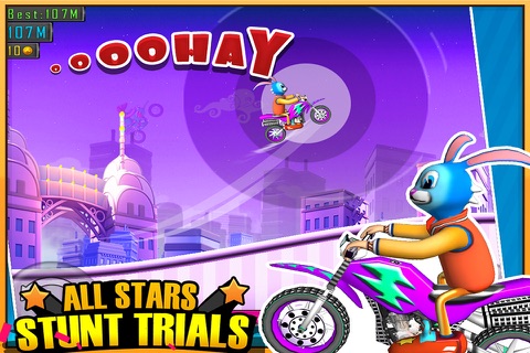 All Stars Stunt Trials - Dirt Bike Racing Game screenshot 2