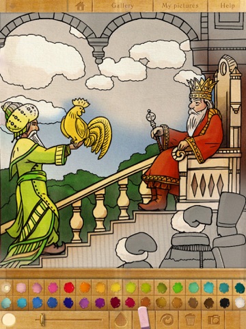 Russian fairy tales.Coloring book screenshot 3