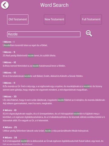 Hungarian Bible * screenshot 3
