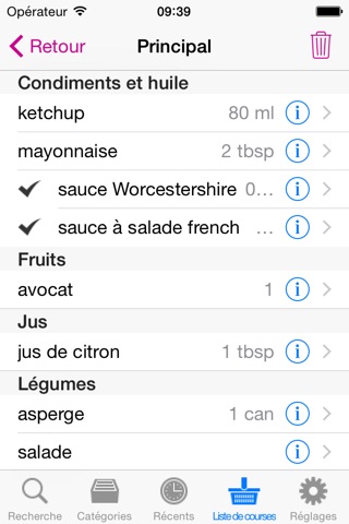 Recipe Organizer Shop'NCook Lite screenshot 3