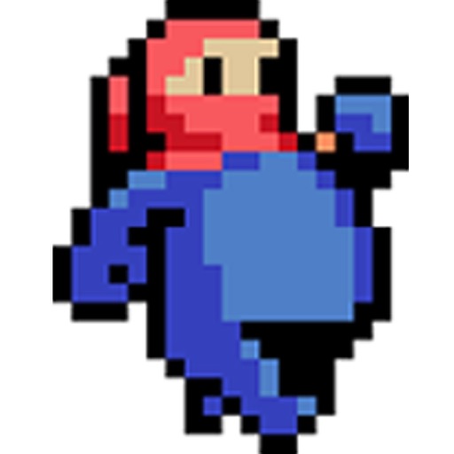 Fat Ninja Jump Icon