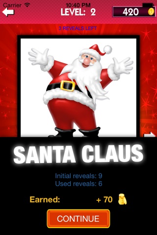 Christmas Quiz - Trivia Pics of Santa Claus, Bells, Tree, Snowman, Reindeer and More screenshot 2