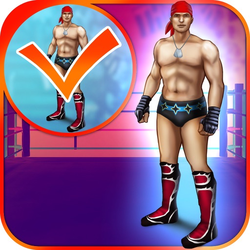 A Top Power Wrestling Heroes Copy And Draw Game - My Virtual World of Champion Wrestlers Club Edition - Free App icon