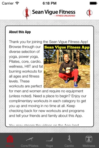 Sean Vigue Fitness screenshot 3