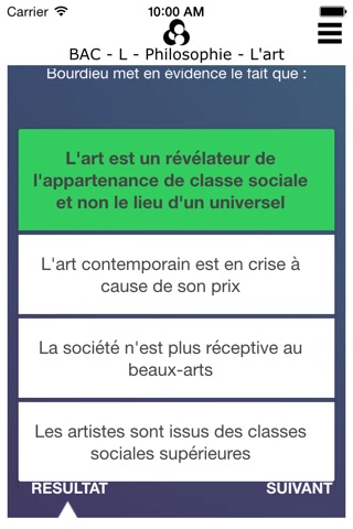 Révisions BAC 2016 avec intellego.fr screenshot 4