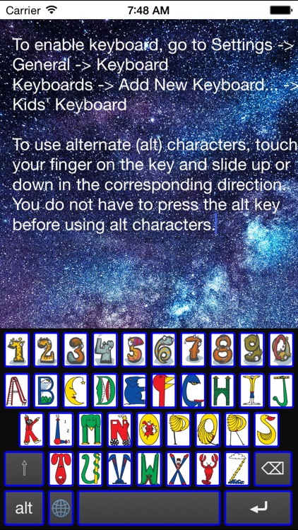 Kids Keyboard - Simple ABC Layout For Children of All Ages