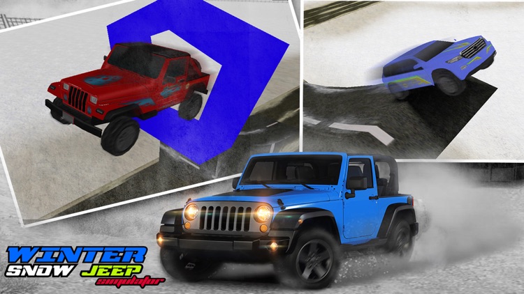 4x4 Crazy Snow Jeep Simulator 3D