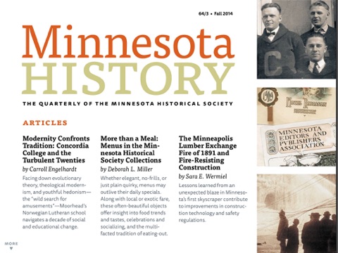 Minnesota History Magazine screenshot 3